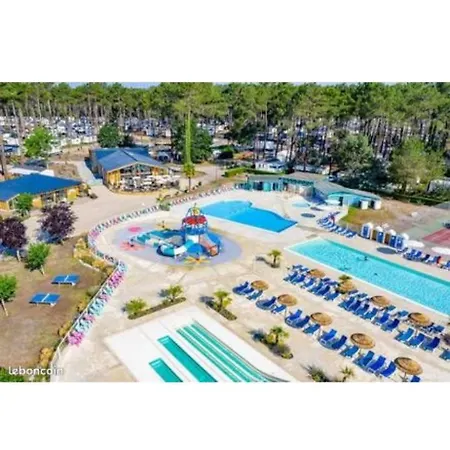 Mobilhome 6 Et 4 Places Terrasses Couvertes - Les Dunes De Contis 营地 *