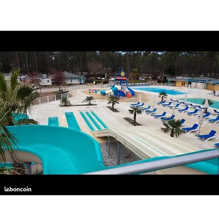 Mobilhome 6 Et 4 Places Terrasses Couvertes - Les Dunes De Contis 营地 波讷地区圣朱利安