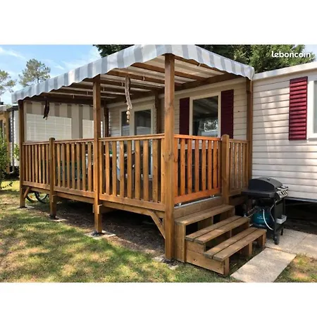 Mobilhome 6 Et 4 Places Terrasses Couvertes - Les Dunes De Contis Campsite