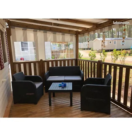 Mobilhome 6 Et 4 Places Terrasses Couvertes - Les Dunes De Contis