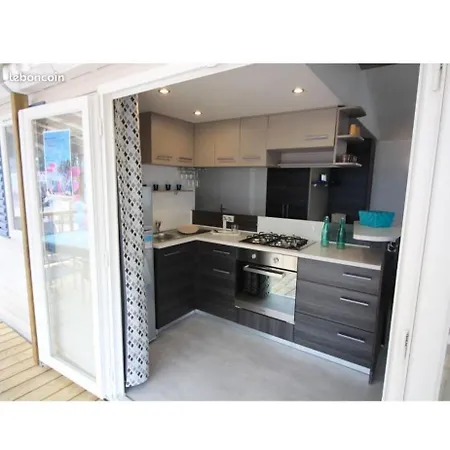 Mobilhome 6 Et 4 Places Terrasses Couvertes - Les Dunes De Contis 营地 *