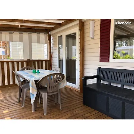Campingplads Mobilhome 6 Et 4 Places Terrasses Couvertes - Les Dunes De Contis *