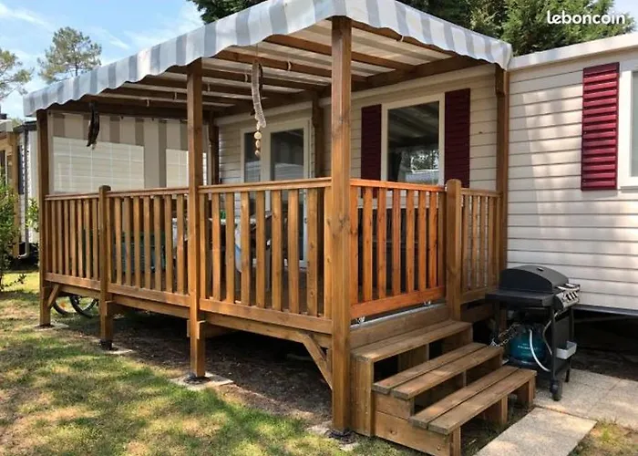 Mobilhome 6 Et 4 Places Terrasses Couvertes - Les Dunes De Contis Kemping